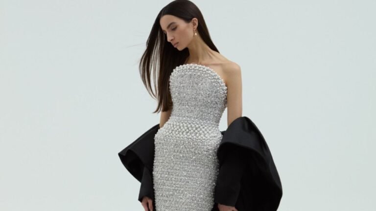 Emma Goune Poses in Couture Glam for Mojeh Magazine